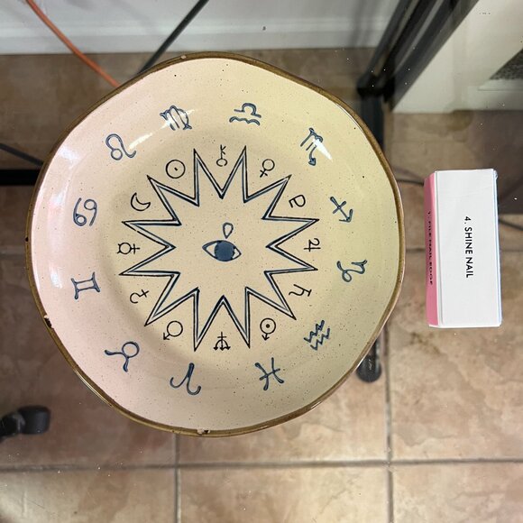 Zodiac celestial decoration plate price for 1 - Picture 5 of 5